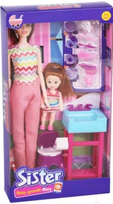 

Набор кукол Наша игрушка, Маленькая мама / LY529-B