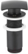 Донный клапан Armatura 660-453-81 (черный) - 