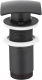 Донный клапан Armatura 660-454-81 (черный) - 