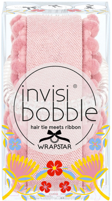Резинка для волос Invisibobble Wrapstar Ami & Go С лентой
