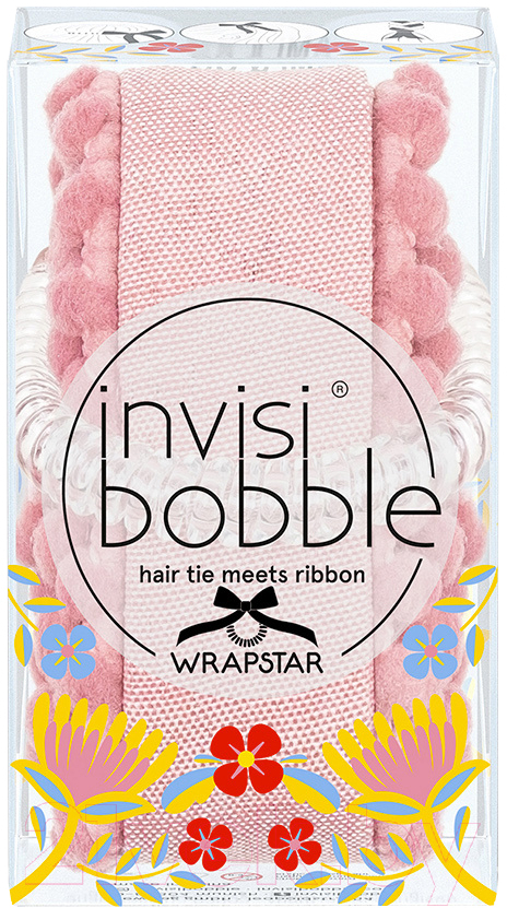 Резинка для волос Invisibobble Wrapstar Ami & Go С лентой