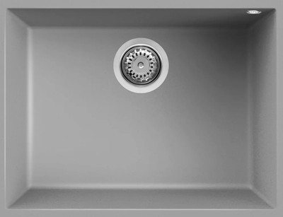 Мойка кухонная Elleci Quadra 110 Undermount Light Grey K97 / LKQ11097BSO -