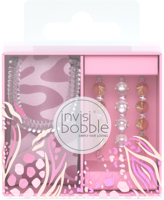 Комплект аксессуаров для волос Invisibobble Duo Sauvage Beauty Заколка 3шт+Резинка