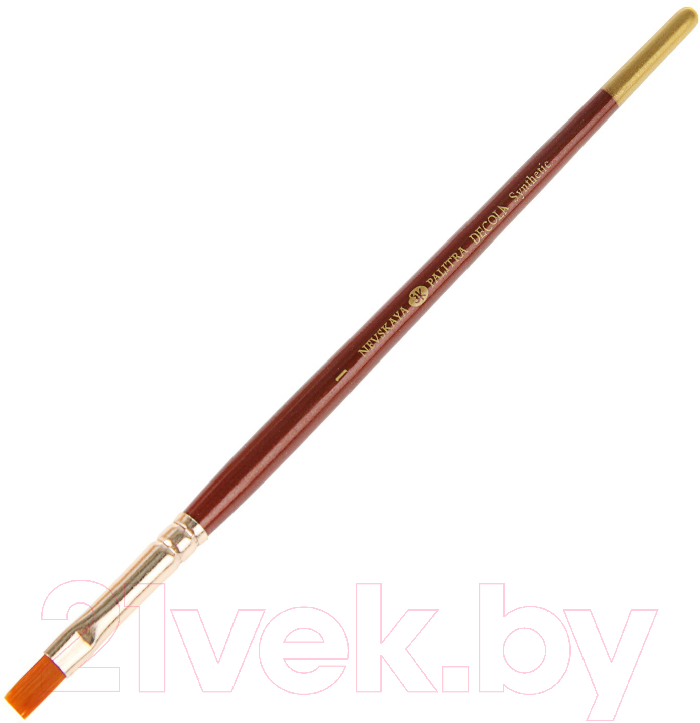 Кисть для рисования Decola №1 / 2067771 (синтетика, плоская)