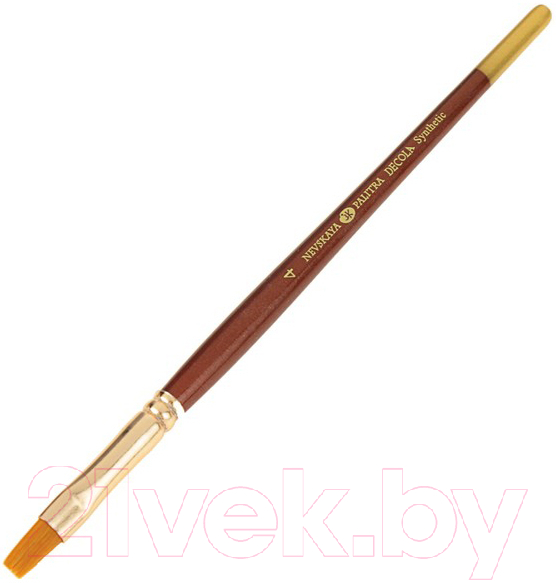 Кисть для рисования Decola №4 / 2067774 (синтетика, плоская)