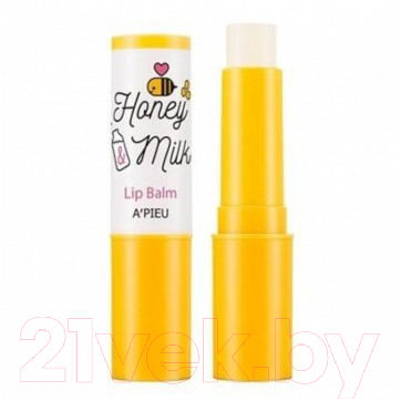 Бальзам для губ A'Pieu Honey & Milk Lip Balm (3.3г)