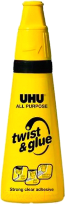 Клей художественный UHU Twist and Glue Универсальный / 38580