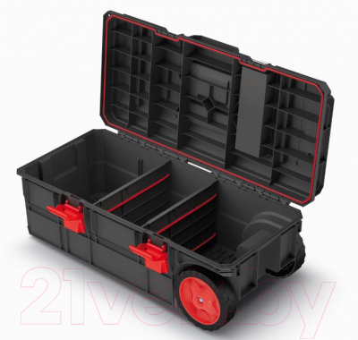 Ящик для инструментов Kistenberg X-Wagon Pro X-Block / KXB8040W-S411 (черный)