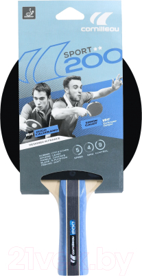 

Ракетка для настольного тенниса Cornilleau, 2-Star Sport 200 / 432000