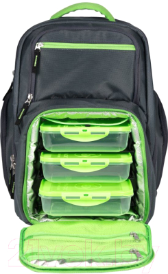 Рюкзак спортивный 6 Pack Fitness Expedition 300 / I00003418 (серый/зеленый)