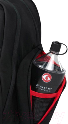 Рюкзак спортивный 6 Pack Fitness Expedition 300 / I00003417 (черный/красный)