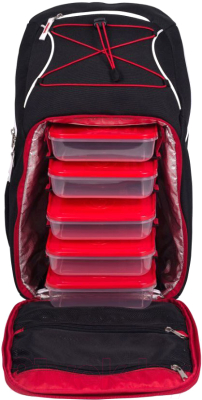 Рюкзак спортивный 6 Pack Fitness Pursuit 500 / I00003425 (черный/красный/белый)