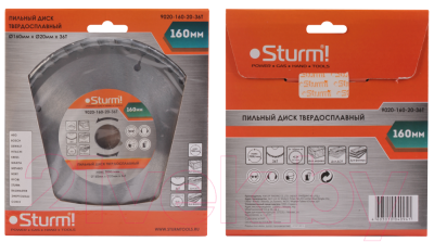 Пильный диск Sturm! 9020-160-20-36T