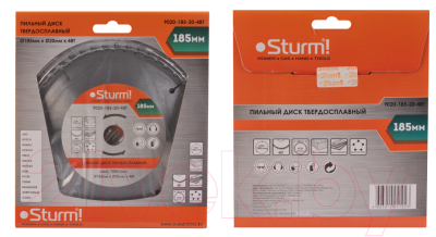 Пильный диск Sturm! 9020-185-20-48T
