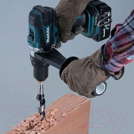 Профессиональная дрель-шуруповерт Makita DHP458RFE