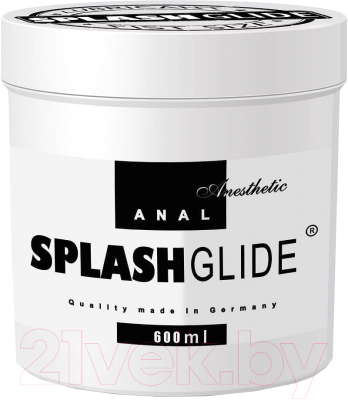 Лубрикант-гель Splashglide Anal Anesthetic на водной основе / 104 (600мл)