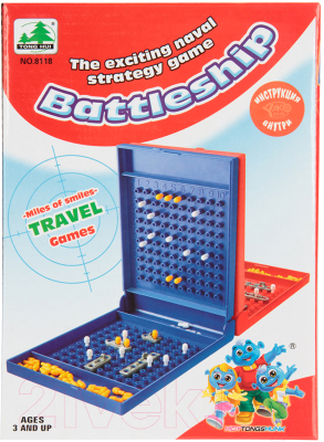 

Настольная игра Наша игрушка, Морской бой / Y4024103