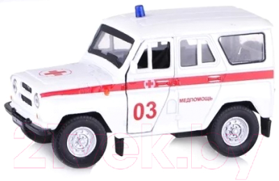 

Автомобиль игрушечный Autogrand, UAZ 31514 Экстренная служба спасения / 65210
