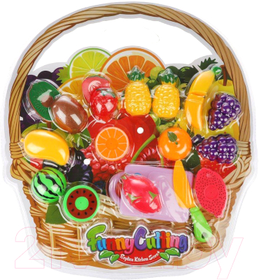 

Набор игрушечных продуктов Наша игрушка, Фрукты / NF357-L3