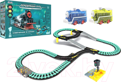 

Локомотив игрушечный Наша игрушка, Серебряный путь / SW7313L