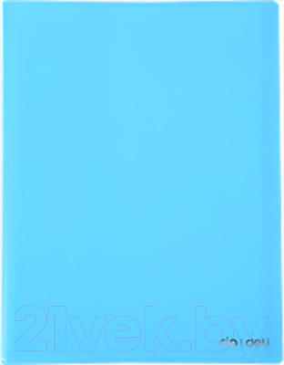 Папка для бумаг Deli Рио А4 / B00302 (голубой)