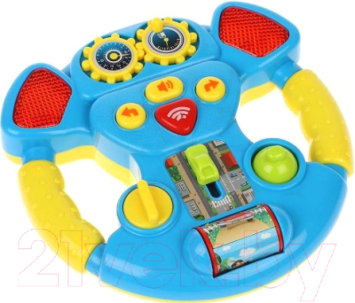 

Развивающая игрушка Наша игрушка, Музыкальный руль. Умный я / ZYA-A2772