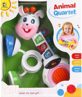 

Развивающая игрушка Наша игрушка, Орган. Зайка / 861A