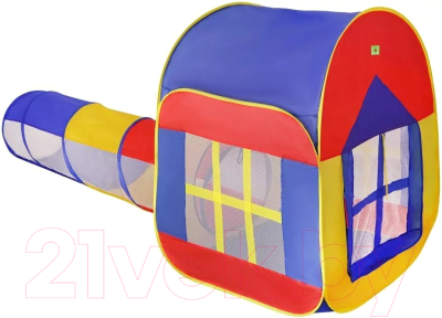

Детская игровая палатка Наша игрушка, Домик с туннелем / 200363777