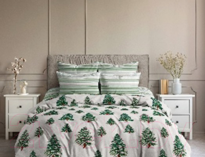 

Комплект постельного белья Ночь нежна, Зимняя сказка 2сп 70x70