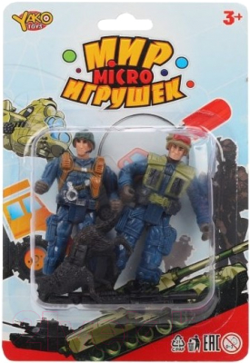

Набор фигурок Наша игрушка, Полиция / M7598-3