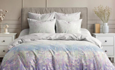 

Комплект постельного белья Ночь нежна, Утренняя свежесть 2сп евро 50x70