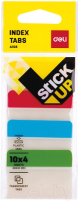 Изображение товара Стикеры канцелярские Deli А10802 (10л, 4 цветов)