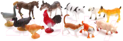 Набор фигурок игровых Наша игрушка Домашние животные / NC01-1