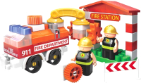 Конструктор Bauer Fireman Пожарная машина и пожарный гидрант / 739 - 