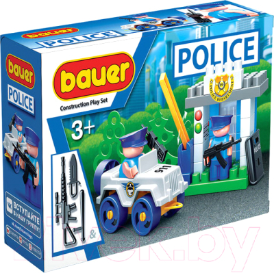 Конструктор Bauer Полиция КПП / 628