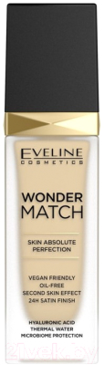 Тональный крем Eveline Cosmetics Wonder Match Адаптирующийся тон 05 Light Porcelain (30мл)