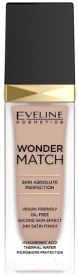 Тональный крем Eveline Cosmetics Wonder Match Адаптирующийся тон 35 Beige (30мл)