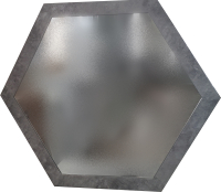 Зеркало Garda 5_700_PVC (бетон) - 