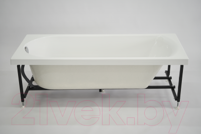 Ванна акриловая Vannesa Аврора 170x70 / 2-78-0-0-1-228Р (с экраном и каркасом)