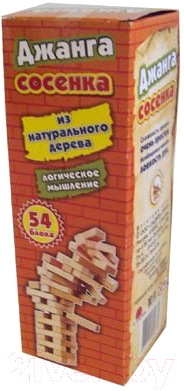 

Настольная игра Задира, Дженга сосенка большая / zdjsos