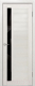 Дверь межкомнатная Portas S28 80х200 (французский дуб/стекло черный лак) - 