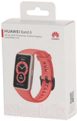 Фитнес-браслет Huawei Band 6 / FRA-B19 (Amber Sunrise)