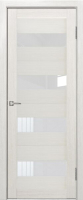Дверь межкомнатная Portas S23 60х200 (французский дуб/стекло белый лак) - 