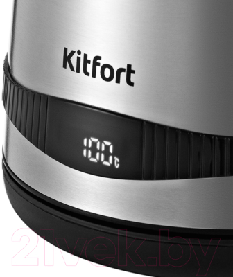 Электрочайник Kitfort KT-6121-5 (металлик)