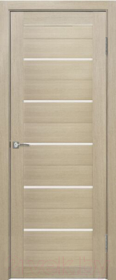 Дверь межкомнатная Portas S22 90x200 (лиственница крем/стекло белый лак)