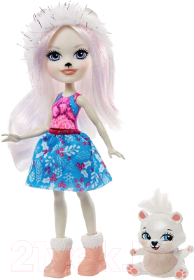

Кукла с аксессуарами Mattel, Enchantimals с питомцем / GPL94/GTM38