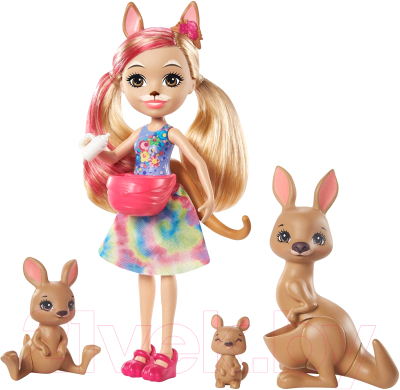 

Кукла с аксессуарами Mattel, Enchantimals с питомцем / GTM31
