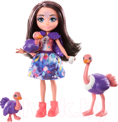 

Кукла с аксессуарами Mattel, Enchantimals с питомцем / GTM32