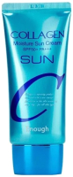 Крем солнцезащитный Enough Collagen Moisture Sun Увлажняющий с коллагеном SPF50+ PA+++ (50мл) - 