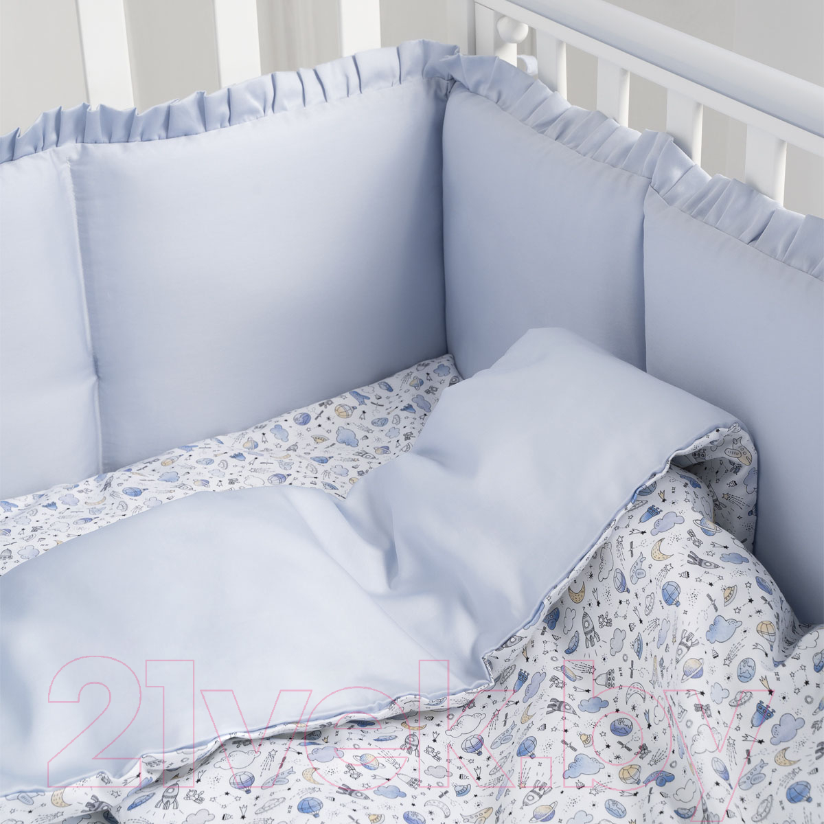 Комплект постельный для малышей Perina Lovely Dream / ЛД3-01.4